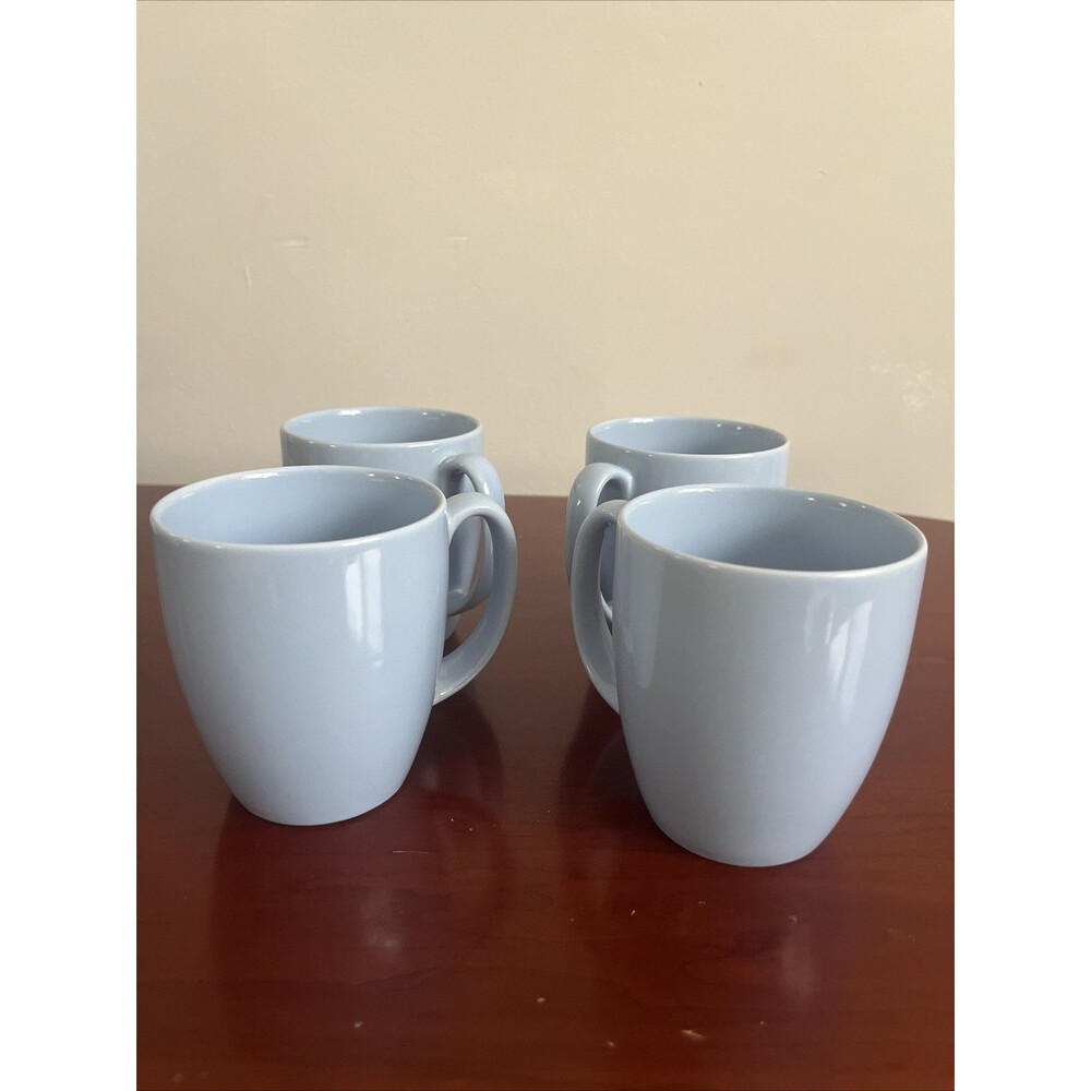 Corelle Coordinates Stoneware Coffee Tea Cocoa Latte Mugs Set Of 4 Periwinkle